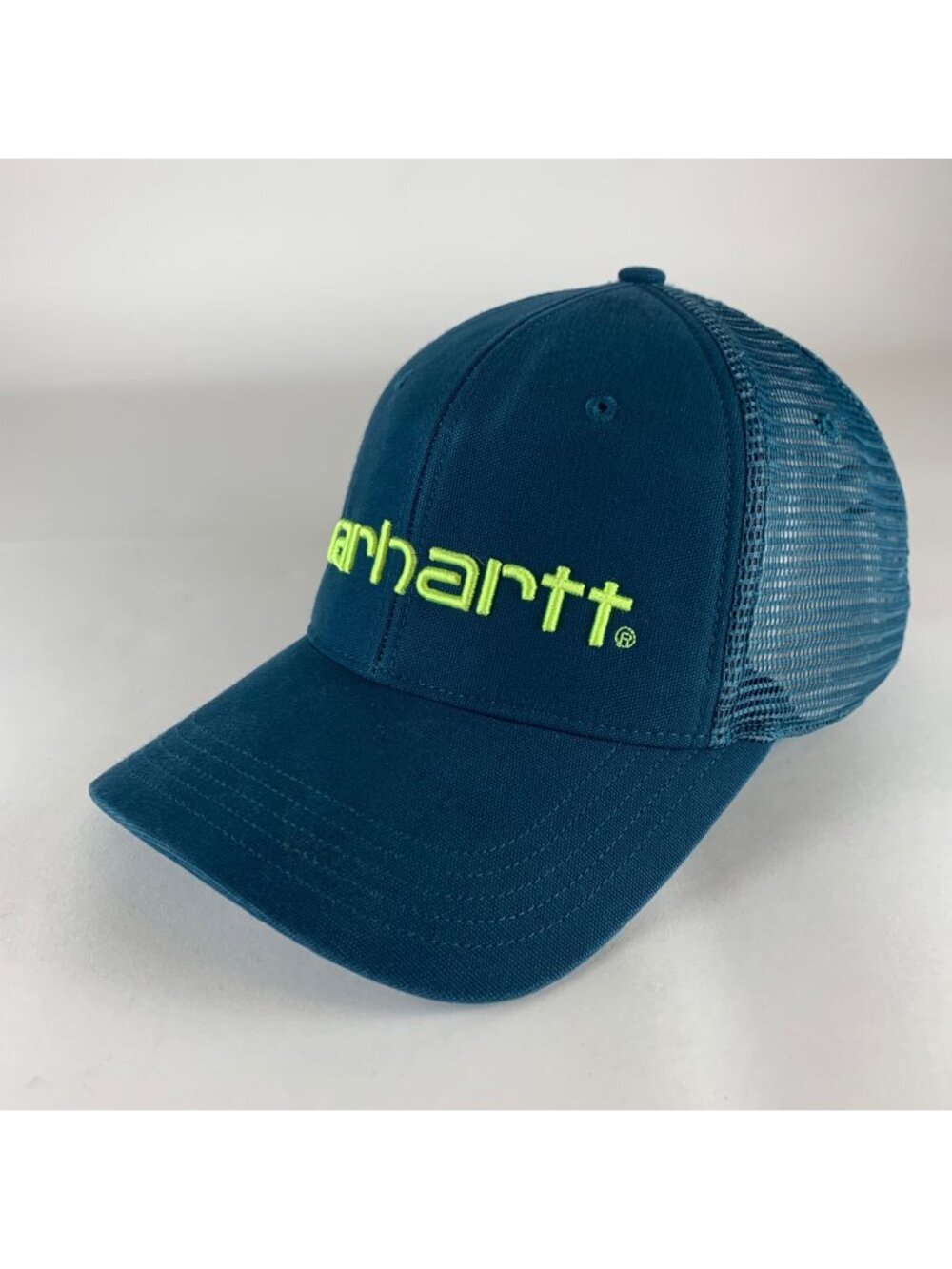 Carhartt Mens Navy Blue Snapback Trucker Hat